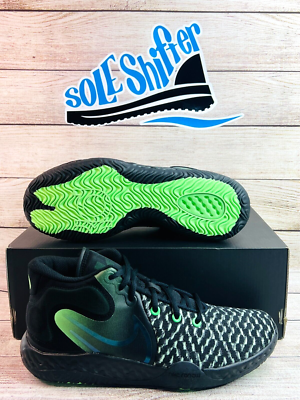 NIKE KD TREY 5 VIII BLACK/ILLUSION GREEN CK2090-004 SIZE 8 NIB NO LID | eBay