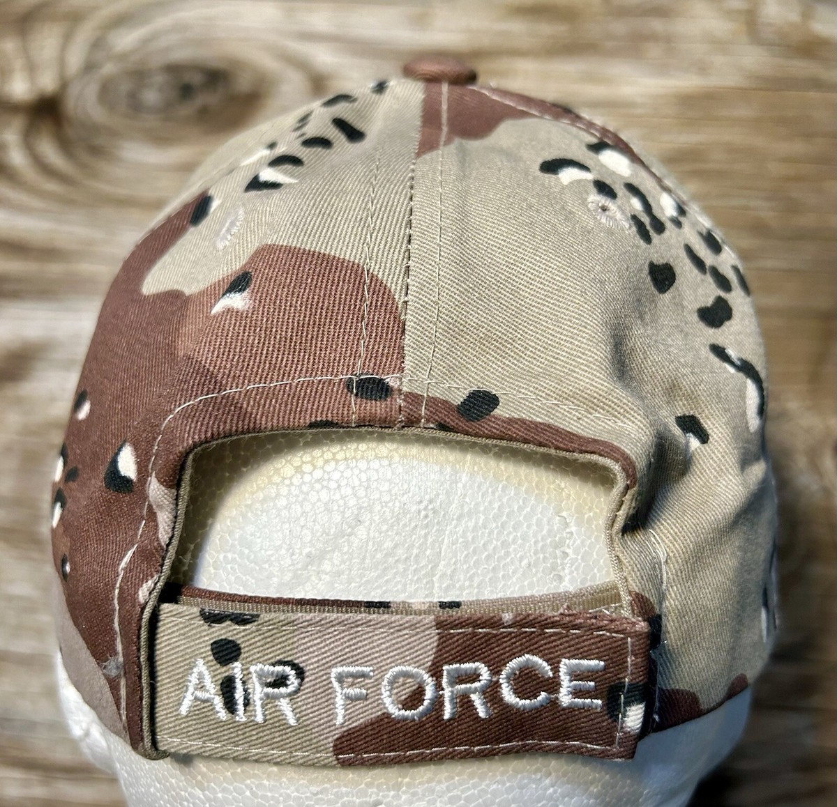 US AIR FORCE Desert Camo Ball Cap USAF Vet Gulf War OEF OIF