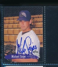 1995 Multi-ad #19 Michael Saipe  Salem Avalanche Signed Autograph (CR91) SWSW6