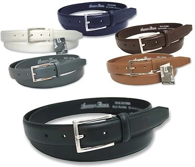 Mens Ashford Ridge 30mm Leather Suit Trouser Belt Size 28" - 60"