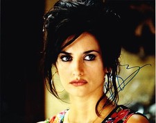 HOT SEXY PENELOPE CRUZ SIGNED 8X10 PHOTO AUTOGRAPH COA C