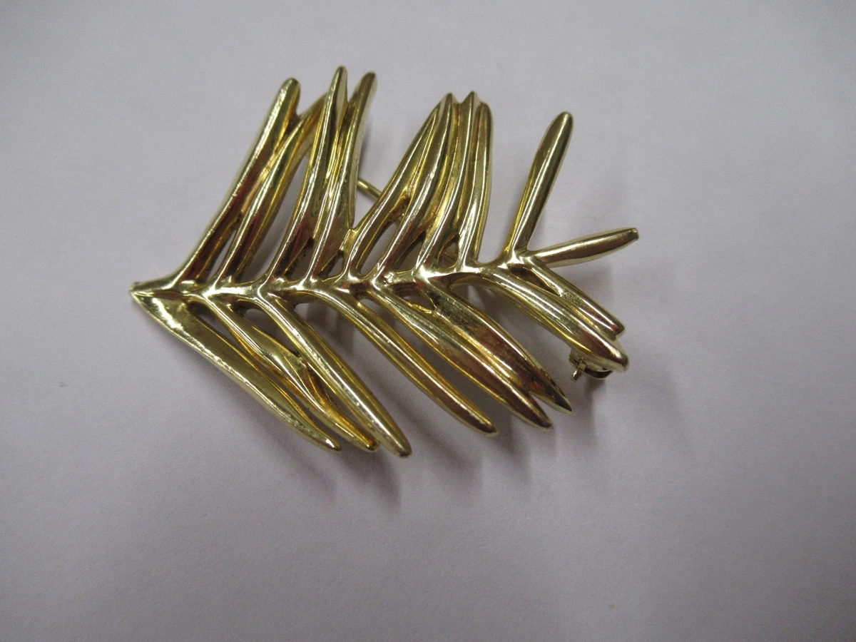 18k Yellow Gold Fine Pins & Brooches without Stones for sale | eBay