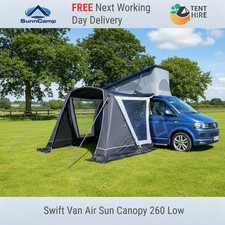 Swift Van Air Sun Canopy 260 Low T1 T2 T3 T4 T5 VW Bongo Campervan New for 2026