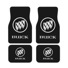 4 Piece Buick Car Front Rear Floor Mat Set Non-slip Carpet Mats