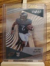 2020 Panini Chronicles - Clear Vision Rookies Jalen Hurts #CV-22 (RC)
