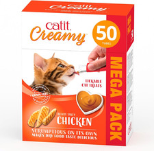 Creamy Chicken Lickable Cat Treats 50 Pack