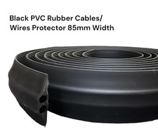 5 Metres Heavy Duty Rubber Cable Protector-Protect wires,cables across the floor