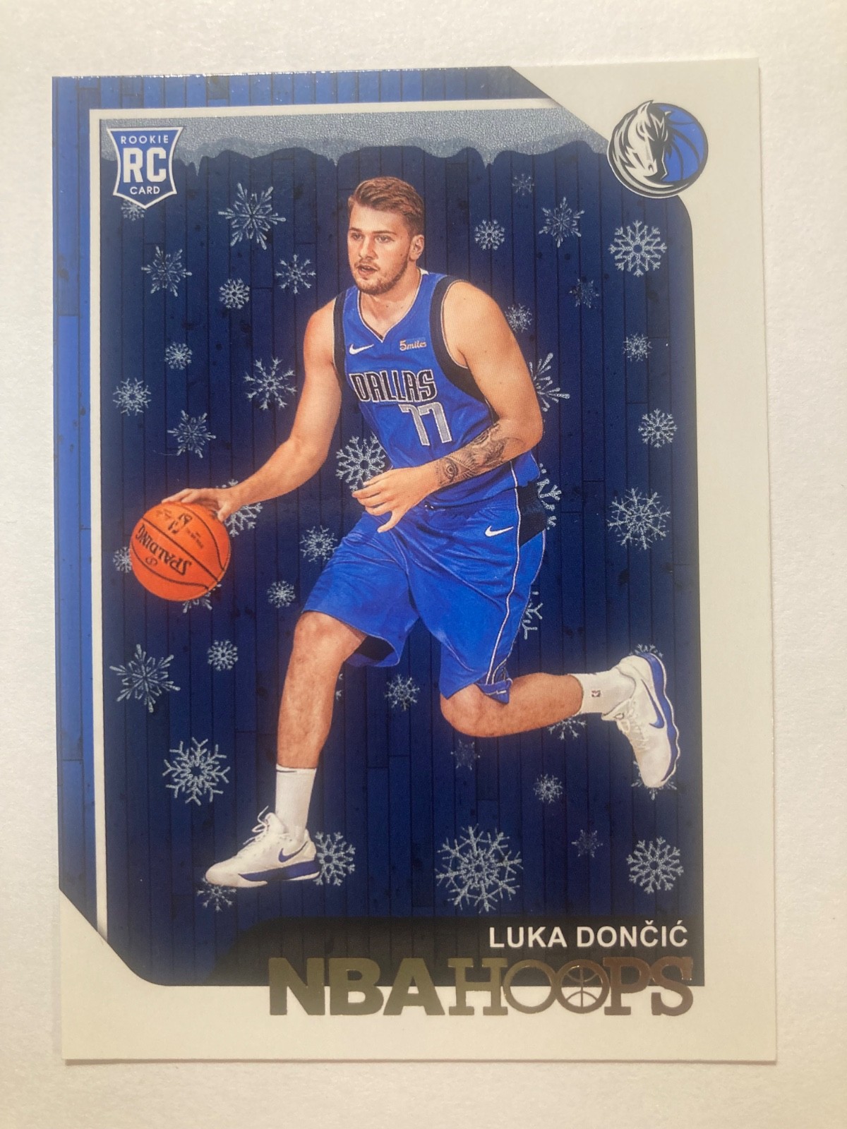 2018-19 Panini Hoops Winter Luka Doncic RC Rookie #268 Mavericks