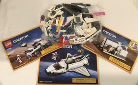 LEGO CREATOR: Space Shuttle Explorer (31066) 3-in 1, 100% Complete+Instructions