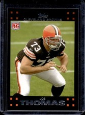 2007 Topps Joe Thomas RC Rookie #392 Browns