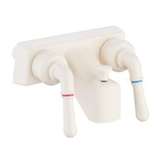 RV Shower Faucet, 4 inch Shower Valve Diverter Replacement, with Milky White