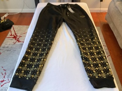 Supply And Demand NYC Medium Black/Gold Joggers NWT