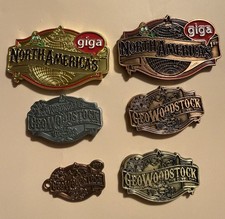 Lot Of 6 Different GeoWoodstock XVI Geocoins  All Unactivated