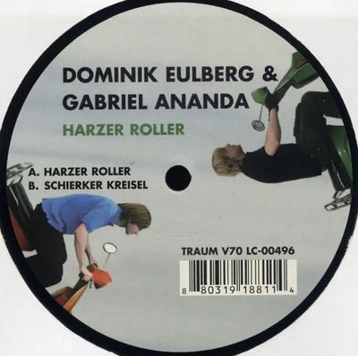 Dominik Eulberg & Gabriel Ananda Harzer Roller Vinyl Single 12inch NEAR MINT