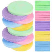 120 Pcs Facial Sponge Cleaning Makeup Sponges for Cleansing Disposable Washing