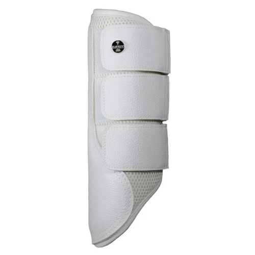 Equest AirFlow Mesh Gaiter, Set of 2, White - M / Thoroughbred / Cob Leg Guard