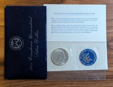 1971-74-S Eisenhower 40% Silver $ US Mint UNC OGP Blue Envelope Lot 26E04