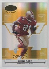 2006 Leaf Certified Materials Mirror Gold 8/25 Frank Gore #126 nd3