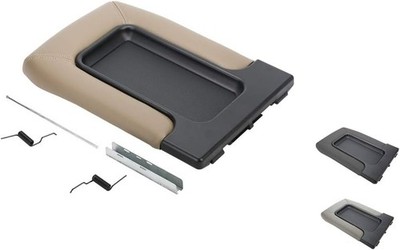Center Console Lid/Cover Armrest Repair Kit lid-Dark Beige 