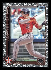 2025 Topps Series 1 Yainer Diaz #299 Topps Foil Fanatics Houston Astros