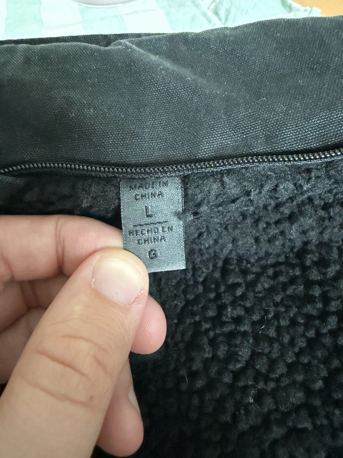 Levi’s Trucker Jacket In Black Canvas - Mens, Large image 3