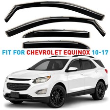 Side Window Deflectors Rain Guards for 2010-2017 Chevy Equinox