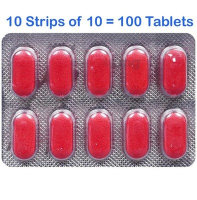 Zincofer Multivitamin 100 Tabletten Eisen, Vitamin B12, B6, Folsäure mit Zink