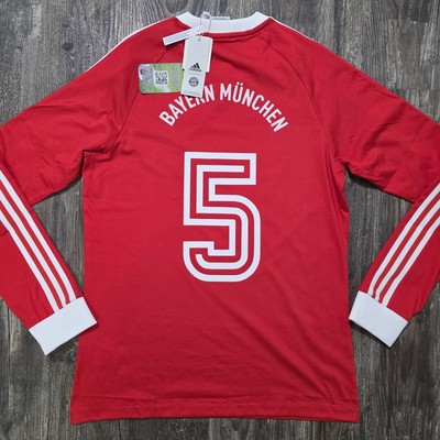 1975 Adidas Bayern Munich Home Soccer Jersey Long Sleeve Franz