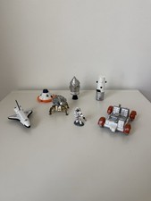 Realtoy NASA Space Mission Toy Lot - Diecast Shuttle Rover Capsule - Incomplete