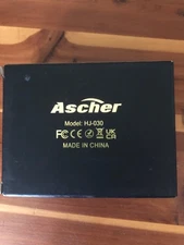 Ascher Rechargeable LED Bicycle Light Set Front Rear USB HJ-030 4 Modes