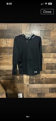 Under Armour ColdGear Men's Fleece Hoodie 1/2 Zip Hooded Loose Fit S