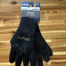 NRS Forecast 2mm HydroSkin Water Sport Gloves - Black XL MPN 25004.01.103