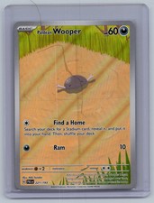 Scarlet & Violet - Paldea Evolved Paldean Wooper Holo Secret Rare #221/193 on eBay