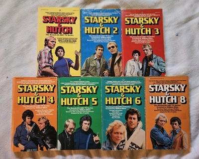 Vintage 1976 Starsky & Hutch 1ST EDITIONS Paperback Complete Series 1-6 & 8