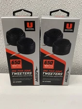 Lot of 2 Pairs Metra Electronics 45W RMS Dome Tweeters OY-NTWDR