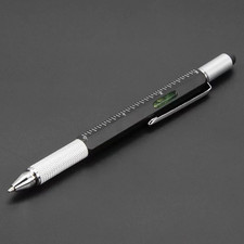 7 in 1 Multifunction Pen Stylus Screwdriver Ruler Level Ballpoint Tool