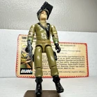 1983 GI Joe STEELER Swivel Arm ARAH Complete w/ File Card