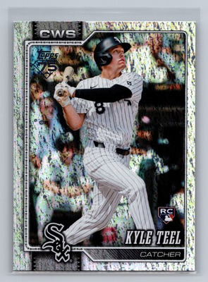 #ad 2026 Topps #201 Kyle Teel Chicago White Sox Holo Foil RC $1.49