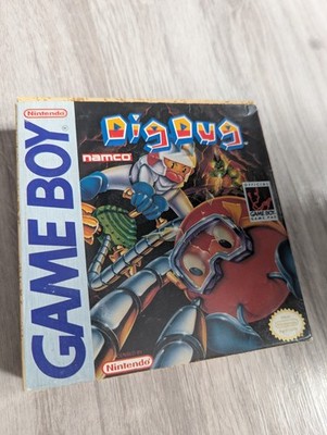 Dig Dug CiB Boxed mit Handbuch GameBoy GB Boy GBA Namco 100% AUTHENTIC, ORIGINAL USA