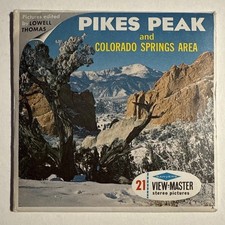 View-Master PIKES PEAK Colorado Springs - A321 - 3 Reel Set
