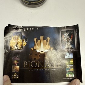 LEGO Bionicle Toa Metru Nuju (8606) Instructions and Canister Only - No Figure