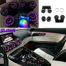 US- LED Dash Air Vent Ambient Light For Mercedes GT GTC GTS W190 C190 2015-2022