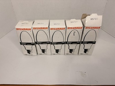 (5) Sylvania Metalarc M/MS Metal Halide M175/U/MED/E17 Lamps 64479 Light Bulbs