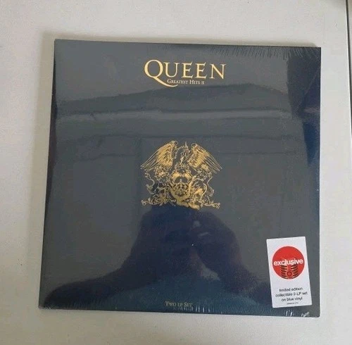 QUEEN Greatest Hits II 2 Blue Vinyl LPs - BRAND NEW SEALED