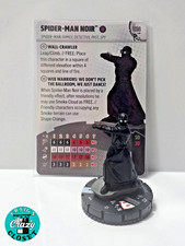 WizKids HeroClix Spider-Man Noir Spider-Verse 4 Figure Lot w Cards