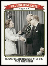Nelson Rockefeller Vice President Flashbacks Insert 2023 Topps Heritage #NF-10