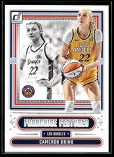 2025 Panini Donruss WNBA Cameron Brink FRANCHISE FEATURES INSERT Sparks #2