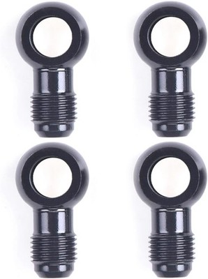 4Pcs 12mm Fuel Banjo Fittings to 6AN Male Flare Adapter Fuel Line Adapter 