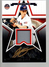 2025 USA Stars & Stripes  Auto Materials Black Gold #NTS-JO Josh Owens