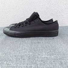 Converse Chuck Taylor All Star Low Top Black Skateboarding Shoes Mens 11